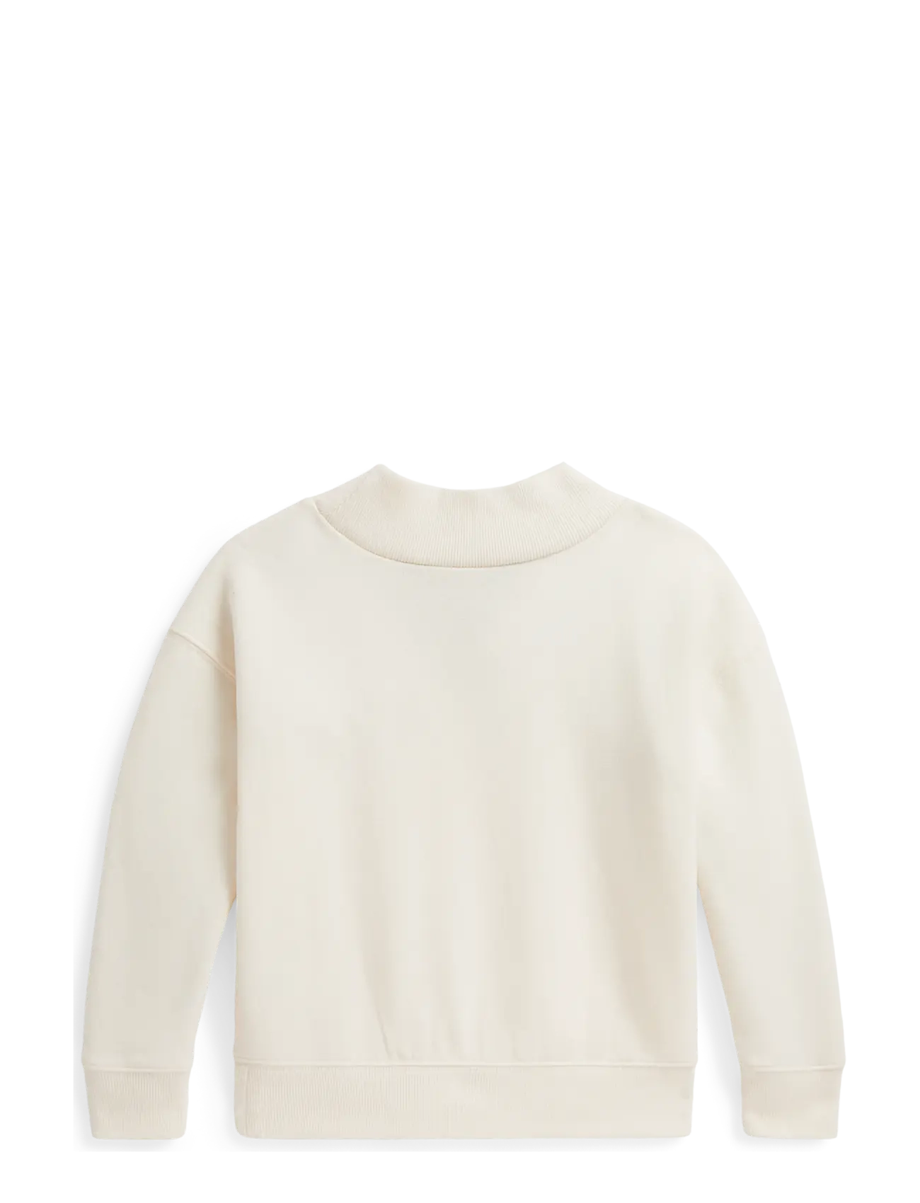 Ralph Lauren Kids - Polo Bear Fleece Boxy Sweatshirt - sweatshirts - clubhouse cream - 1