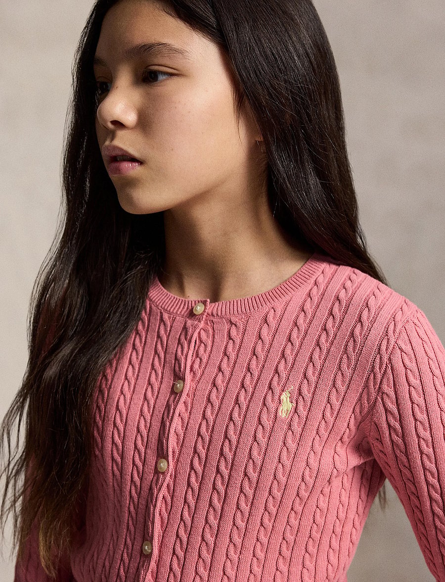 Ralph Lauren Kids - COTTON-TP-SWT - koftor - desert rose - 4