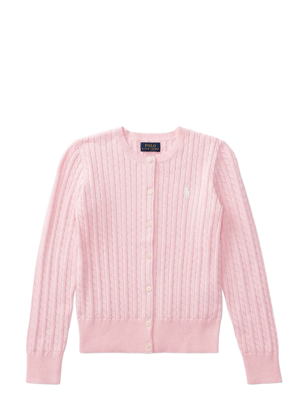 Ralph Lauren Kids COTTON-TP-SWT - Versla eftir stærð - HINT OF PINK / pink/rose