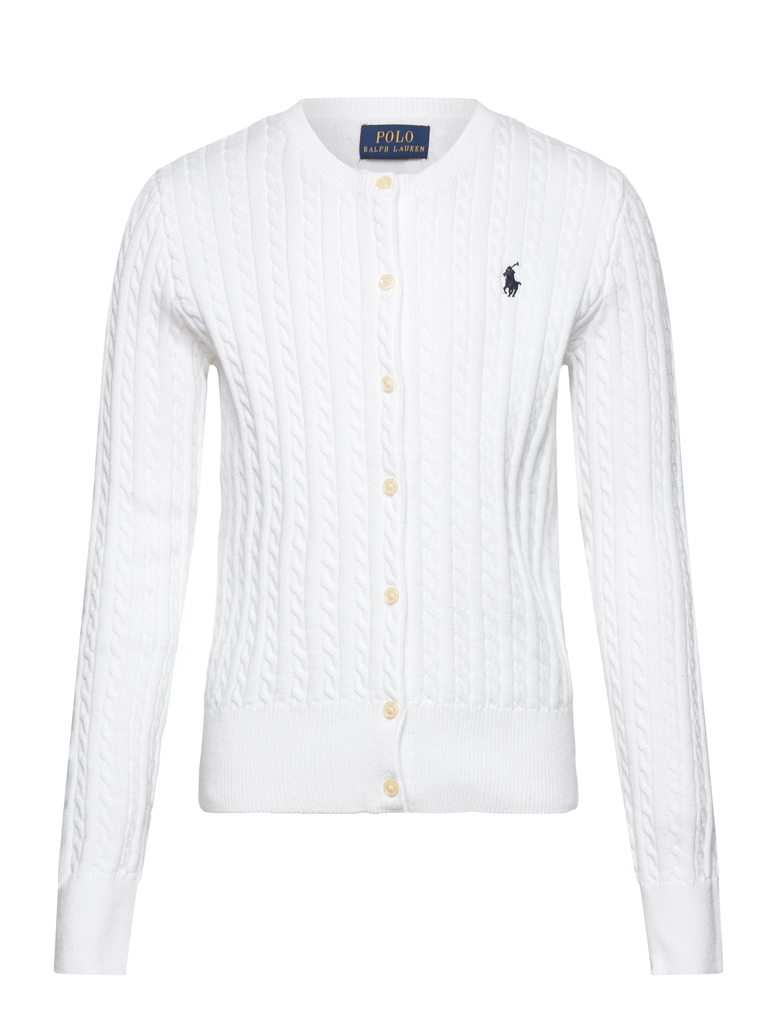 Ralph Lauren Kids COTTON-TP-SWT - Strik - OPTIC WHITE W/ NA / white