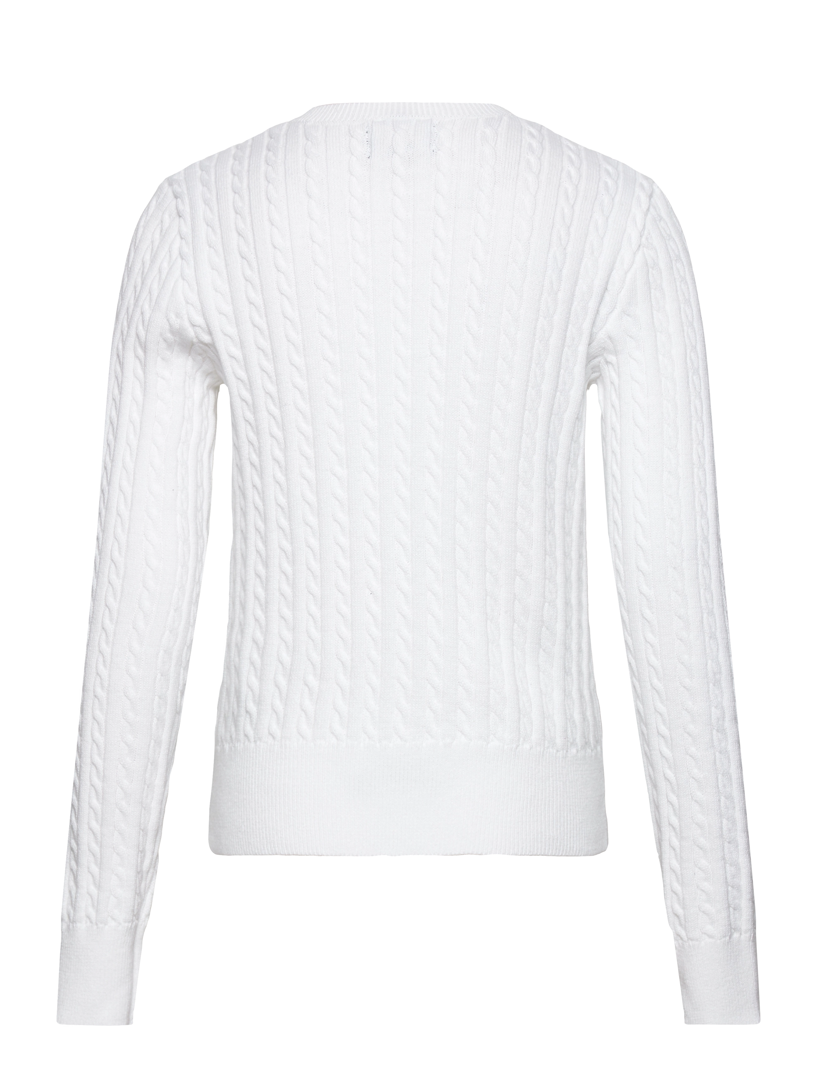 Ralph Lauren Kids - COTTON-TP-SWT - cardigans - optic white w/ na - 2