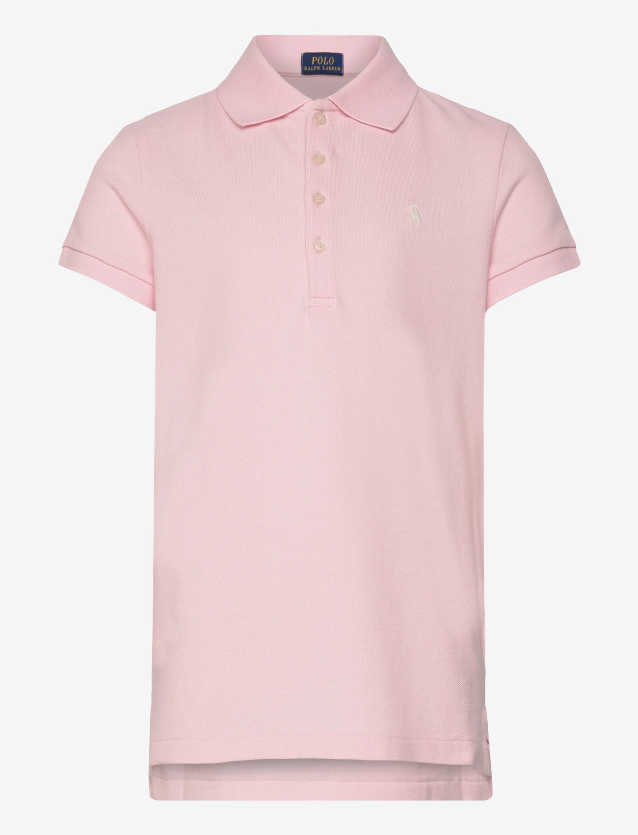 Ralph Lauren Kids - MESH-SS POLO SHIRT - lühikeste varrukatega polod - hint of pink - 0