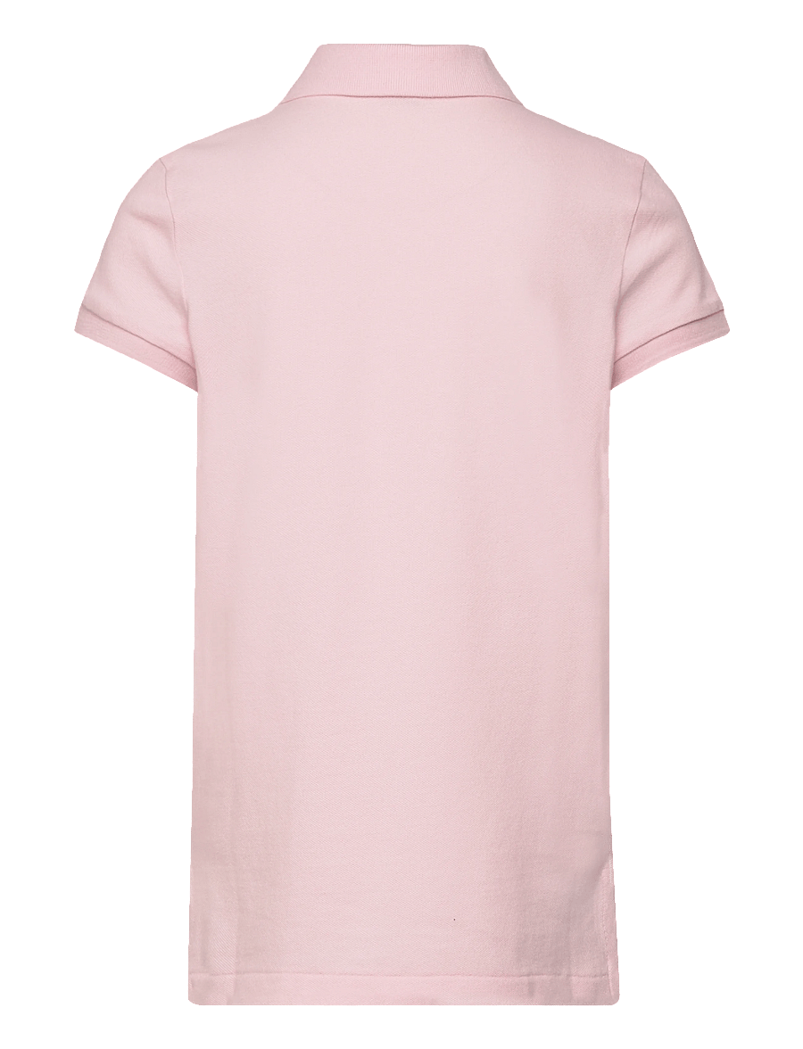 Ralph Lauren Kids - Stretch Cotton Mesh Polo Shirt - kurzärmelig - hint of pink - 2