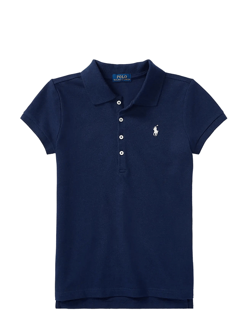 Ralph Lauren Kids - MESH-SS POLO SHIRT - lühikeste varrukatega polod - refined navy - 0