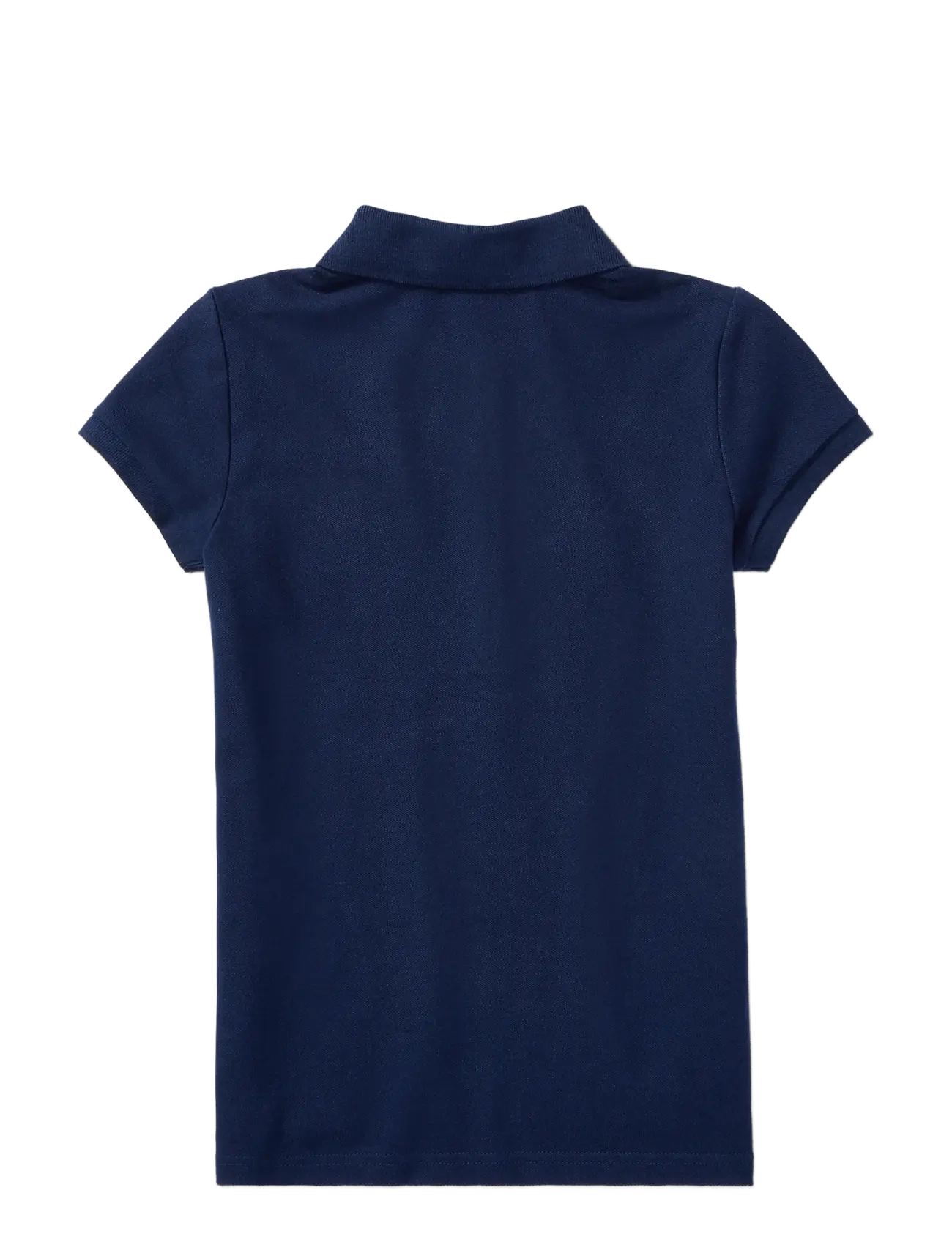 Ralph Lauren Kids - Stretch Cotton Mesh Polo Shirt - kortærmede poloer - refined navy - 1