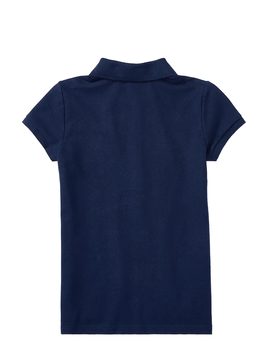 Ralph Lauren Kids - Stretch Mesh Polo Shirt - kortärmade pikéer - refined navy - 1