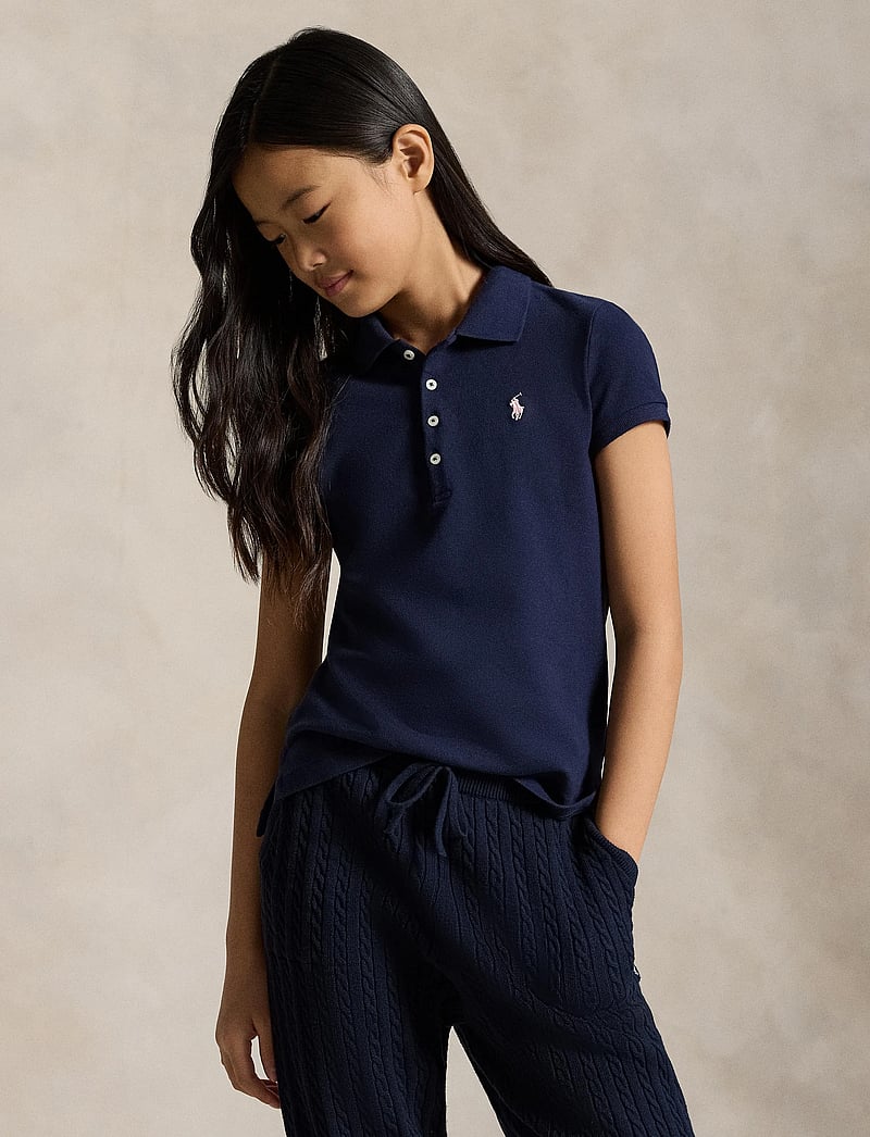 Ralph Lauren Kids - MESH-SS POLO SHIRT - lühikeste varrukatega polod - refined navy - 3