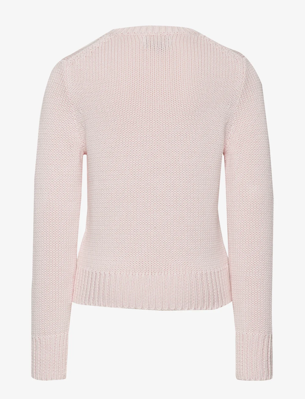 Ralph Lauren Kids - Flag Cotton Crewneck Sweater - pullover - acacia pink - 1