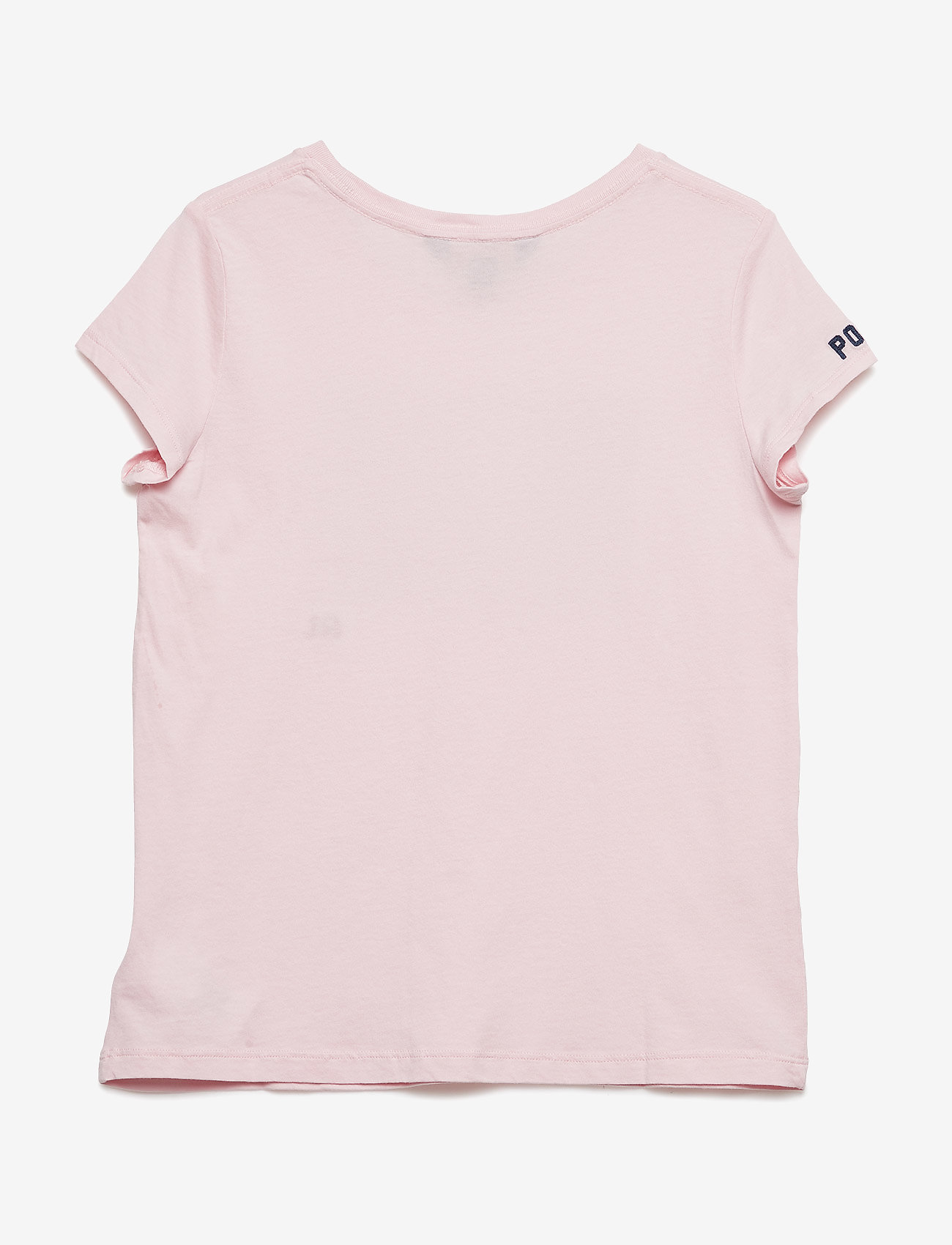 Ralph Lauren Kids - Washed Cotton Graphic Tee - hint of pink - 1