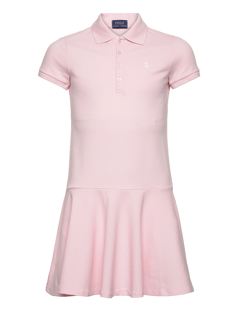 Ralph Lauren Kids - Short-Sleeve Polo Dress - short-sleeved casual dresses - hint of pink w/ w - 0
