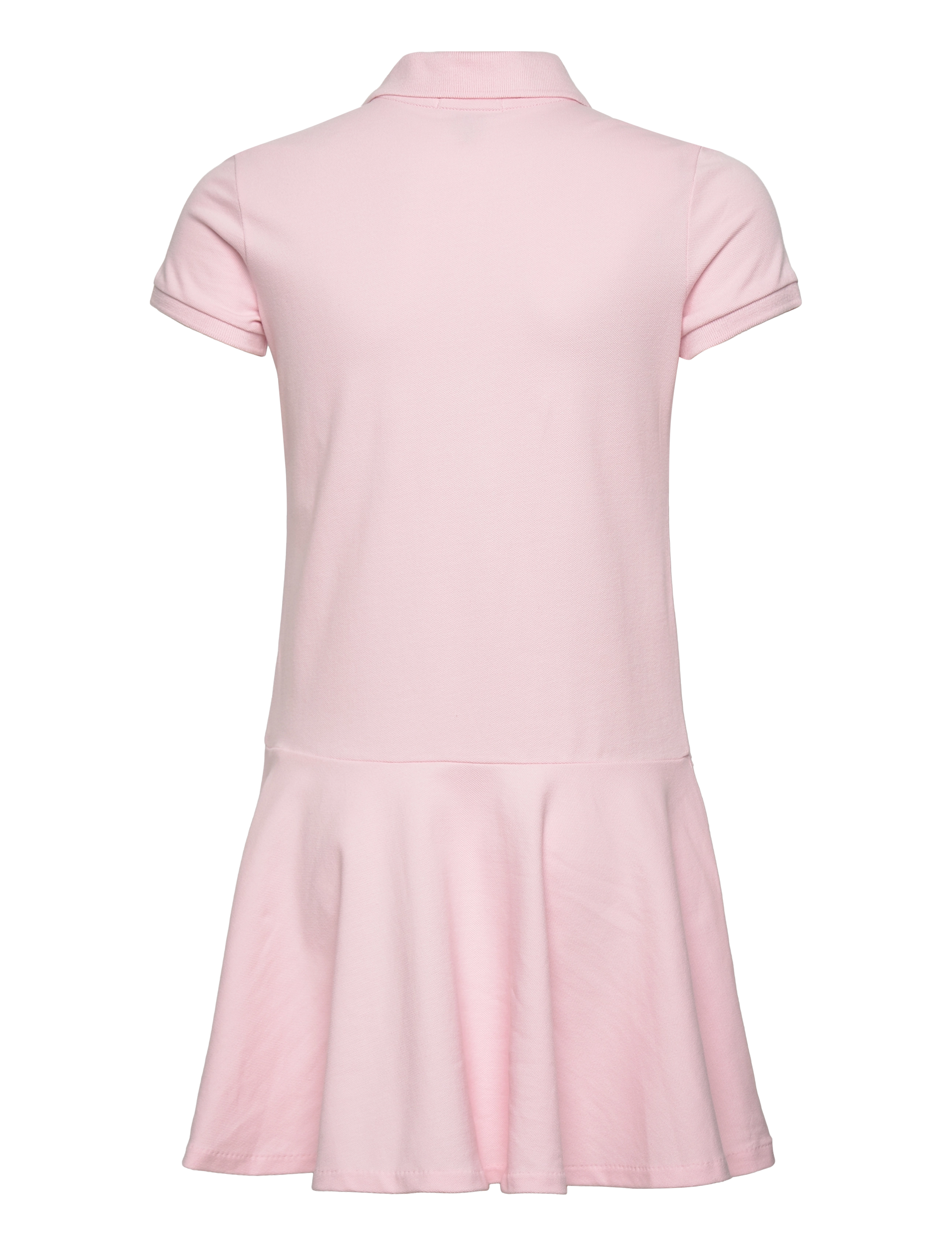 Ralph Lauren Kids - Short-Sleeve Polo Dress - ikdienas kleitas ar īsām piedurknēm - hint of pink w/ w - 1