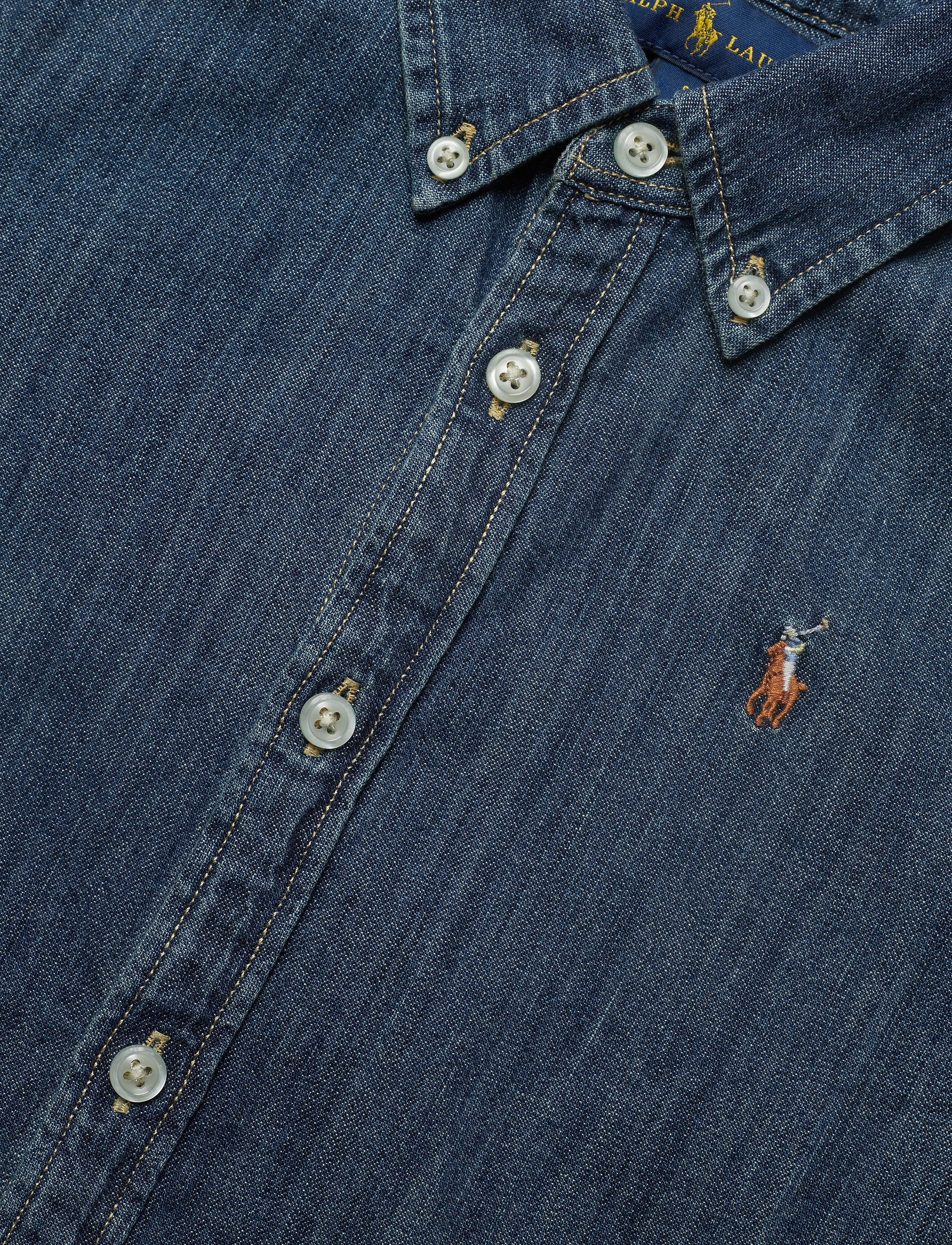 Ralph Lauren Kids - Cotton Denim Shirt - indigo - 2