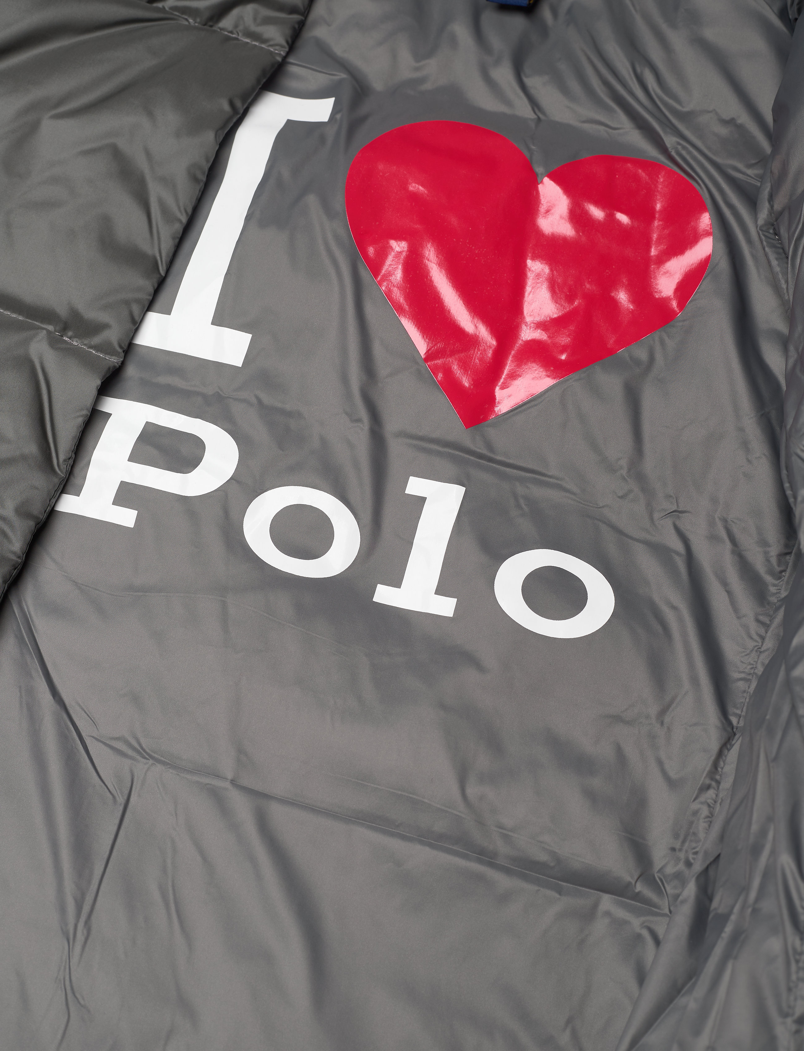 Ralph Lauren Kids - Quilted Hooded Down Coat - magnum grey - 5