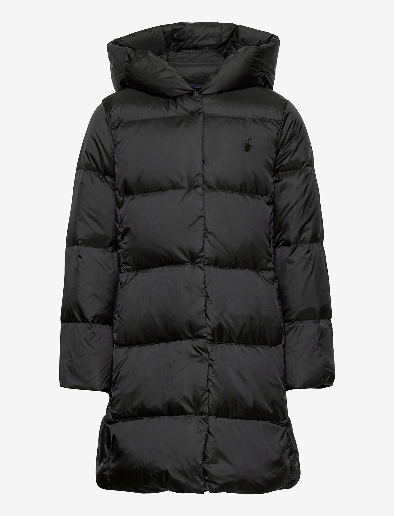 Ralph Lauren Kids - Quilted Hooded Down Coat - polo black - 0