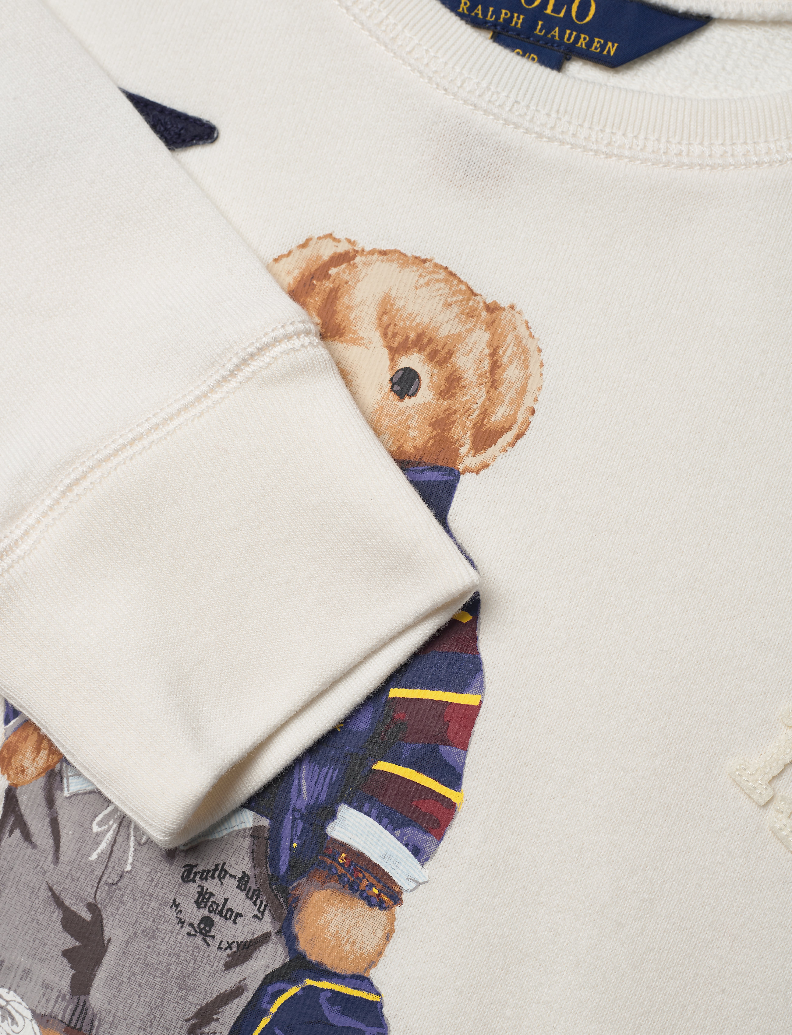 Ralph Lauren Kids - Backpack Bear Sweatshirt - nevis - 5