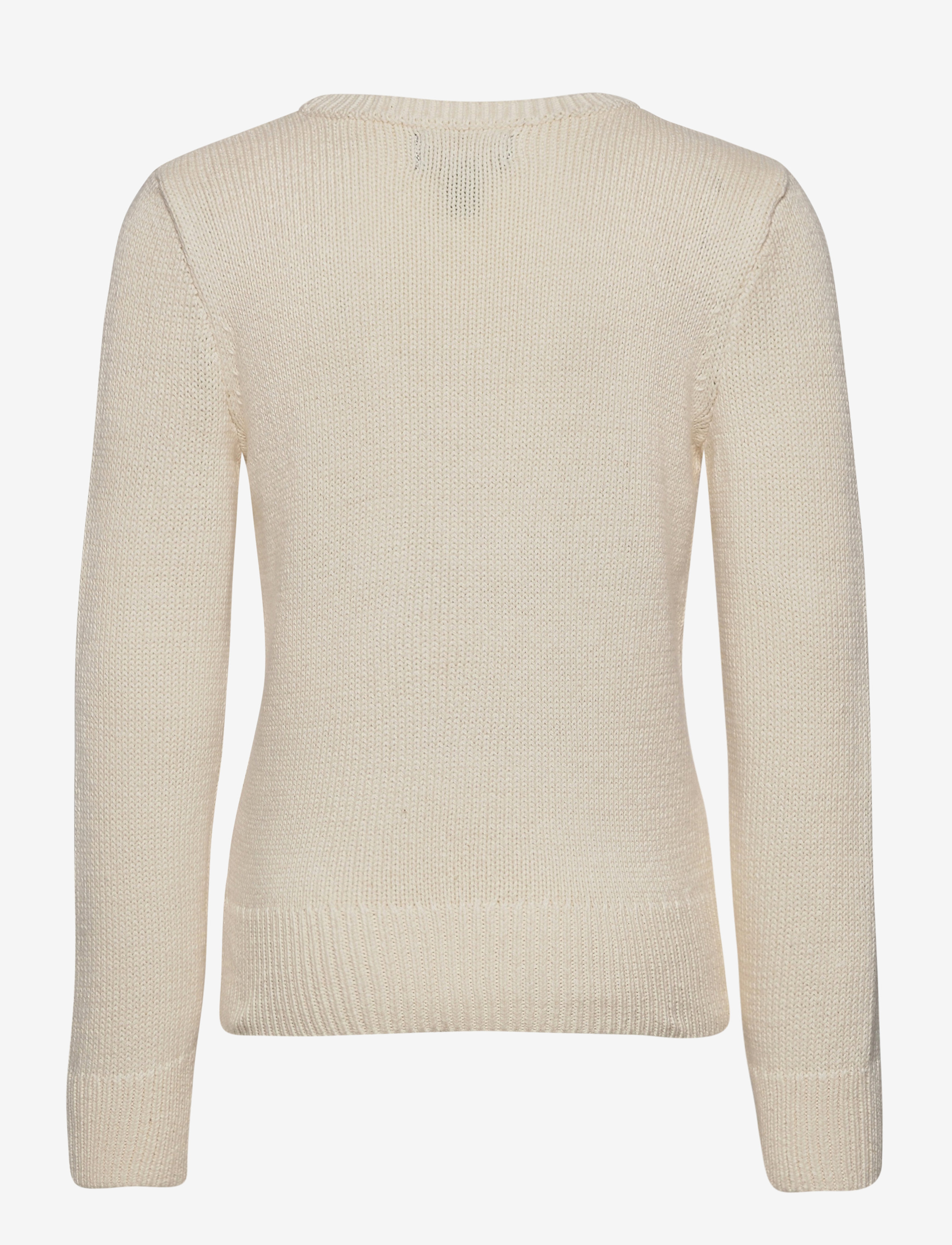 Ralph Lauren Kids - Preppy Bear Sweater - clubhouse cream - 1