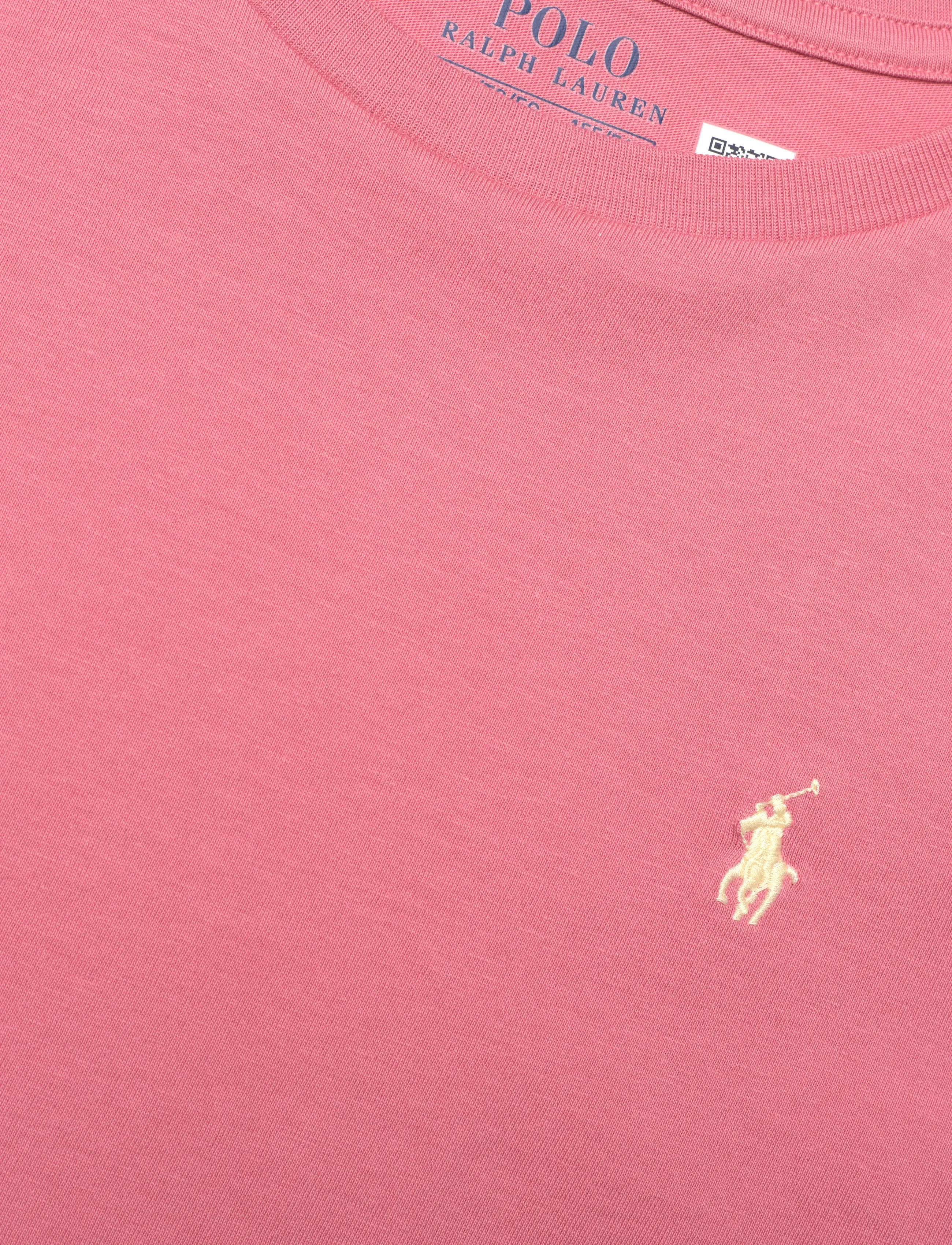 Ralph Lauren Kids - Cotton Jersey Crewneck Tee - short-sleeved t-shirts - desert rose sp26 - 2