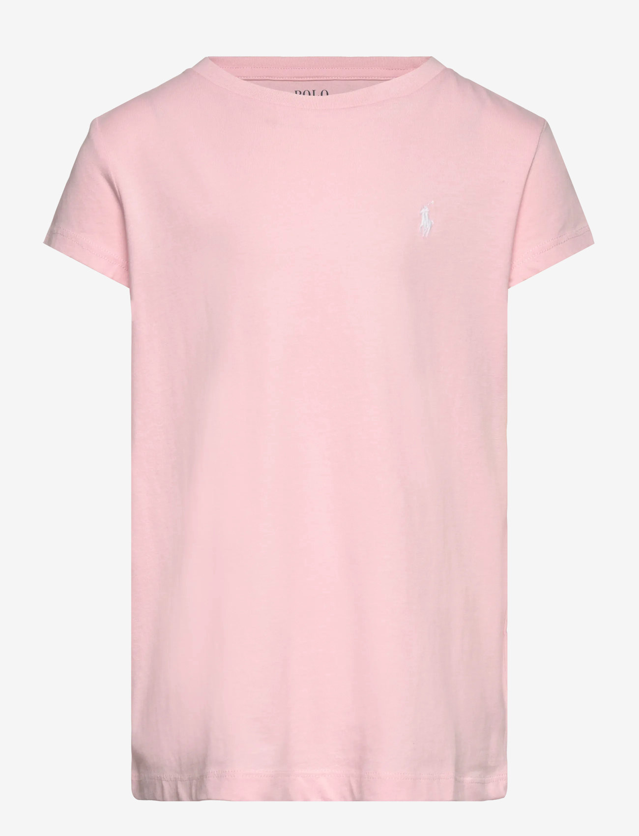 Ralph Lauren Kids - 30/1 JERSEY-SS CN TEE-TP-KNT - lyhythihaiset t-paidat - hint of pink - 0