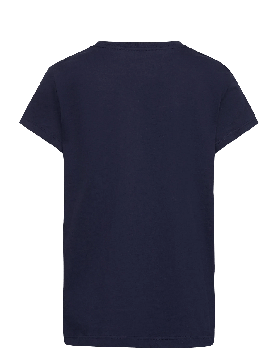 Ralph Lauren Kids - 30/1 JERSEY-SS CN TEE-TP-KNT - kurzärmelige - newport navy w/wh - 2