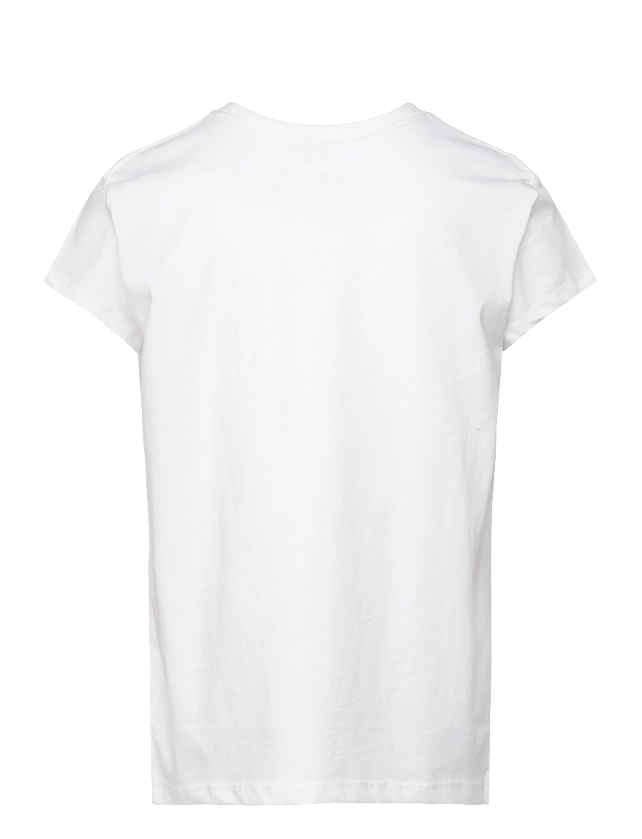 Ralph Lauren Kids - 30/1 JERSEY-SS CN TEE-TP-KNT - kurzärmelige - white w/ hint of - 2