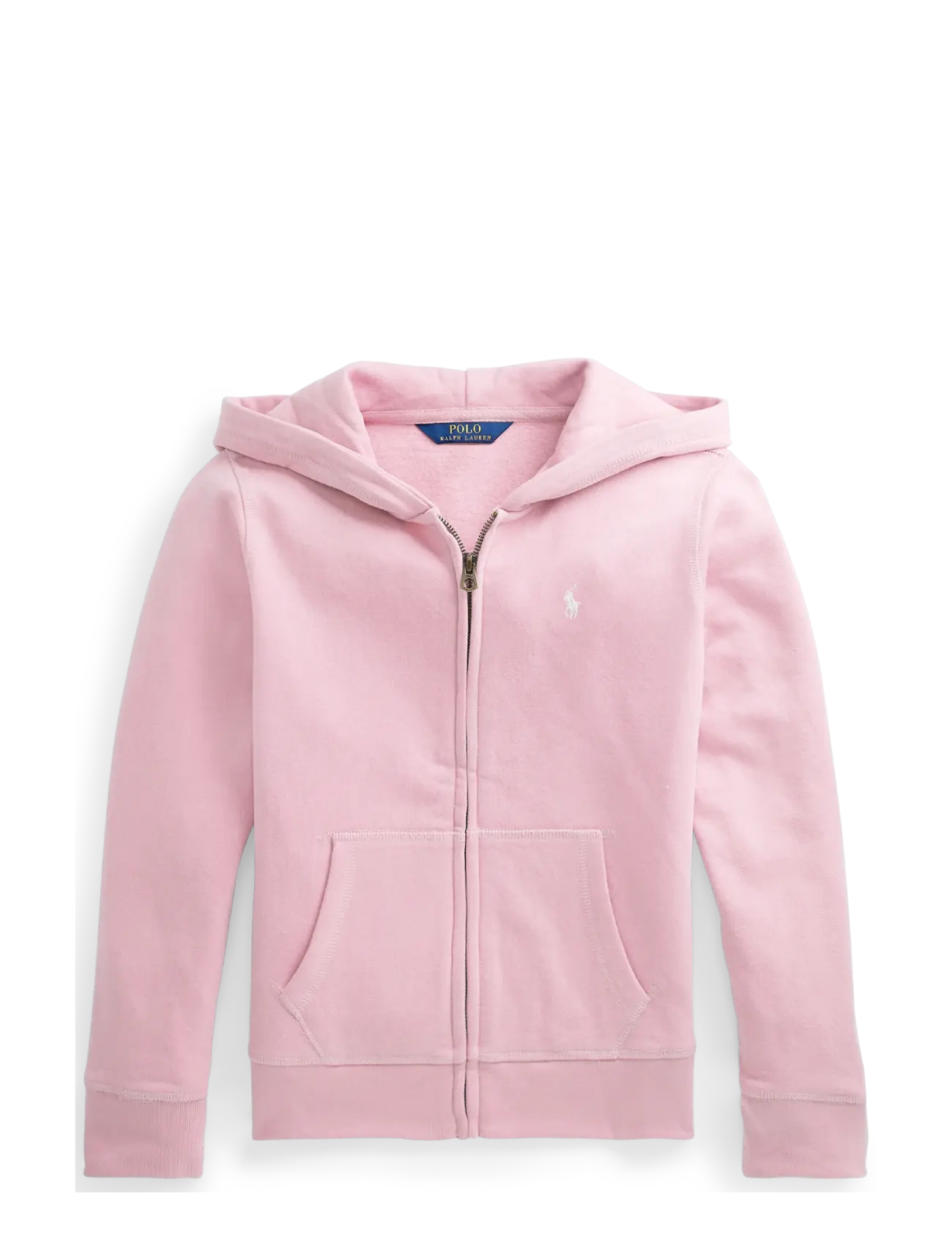 Ralph Lauren Kids Fleece Full-Zip Hoodie, 142-153, Pink, Sweatshirts & Hættetrøjer > Hættetrøjer, Børn