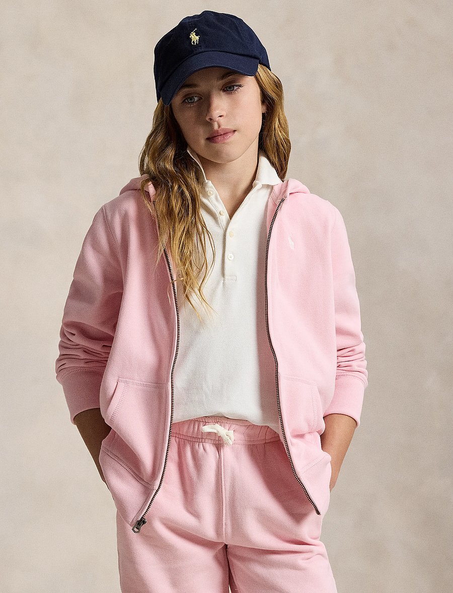 Ralph Lauren Kids - Fleece Full-Zip Hoodie - kapuzenpullover - hint of pink - 2