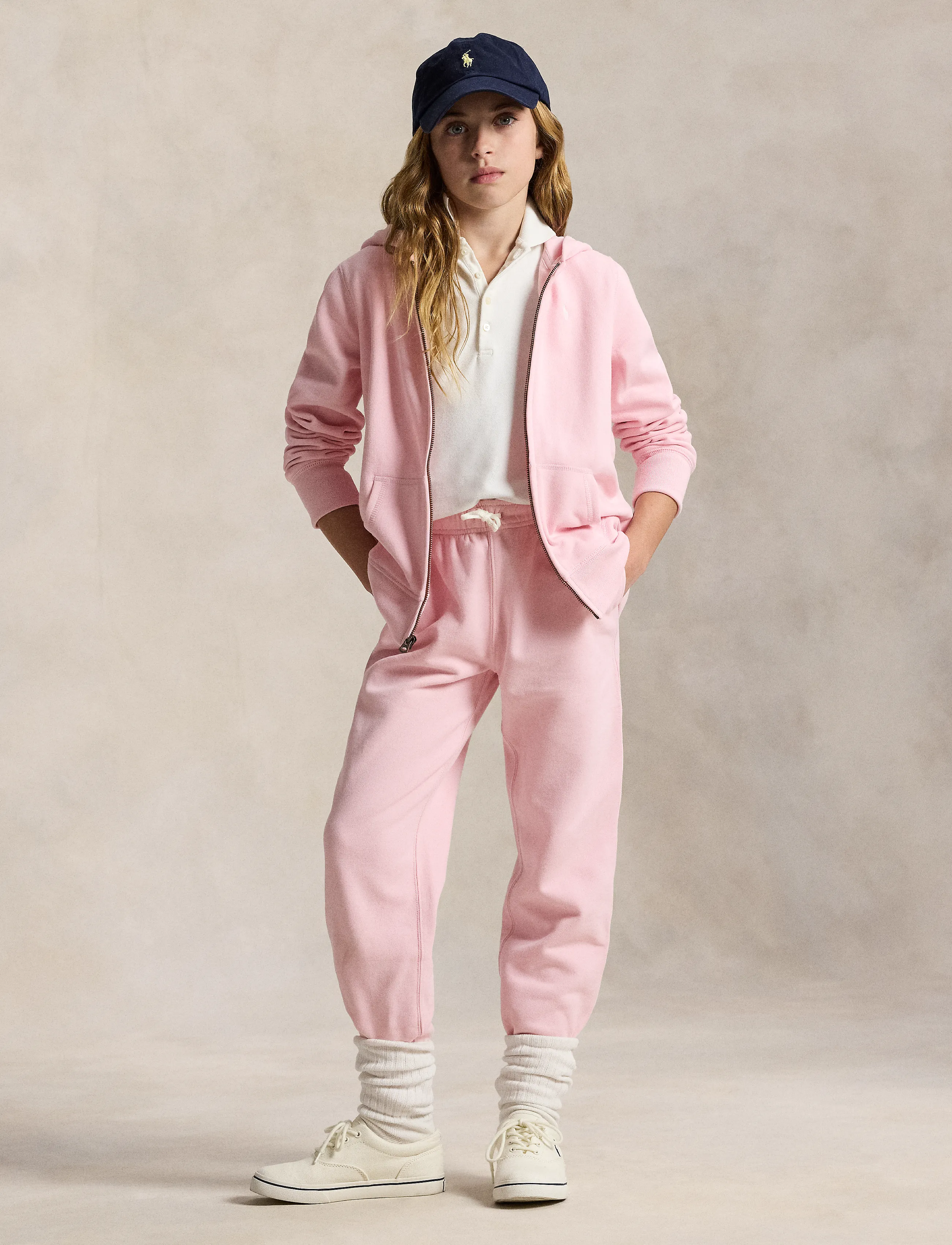 Ralph Lauren Kids - Fleece Full-Zip Hoodie - kapuzenpullover - hint of pink - 3