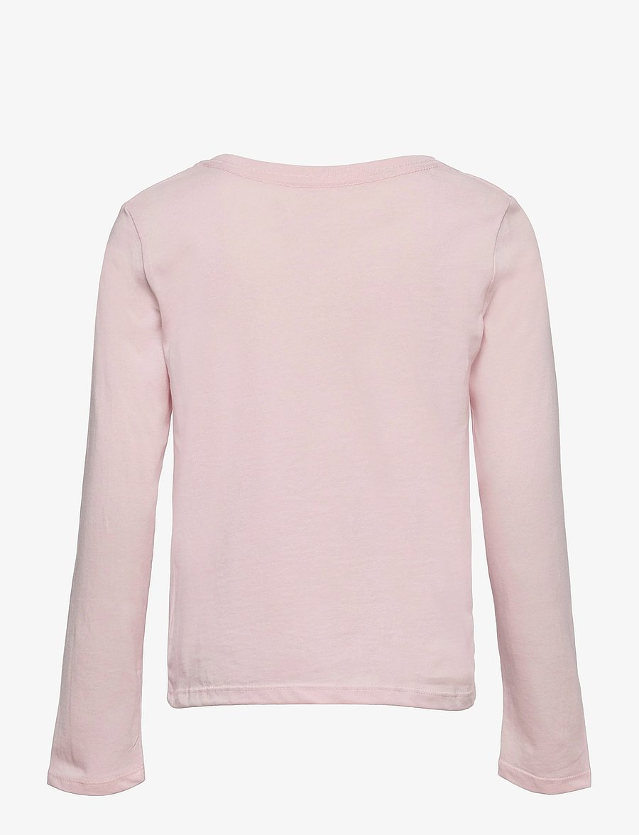 Ralph Lauren Kids - Cotton Jersey Long-Sleeve Tee - langärmelig - hint of pink - 1