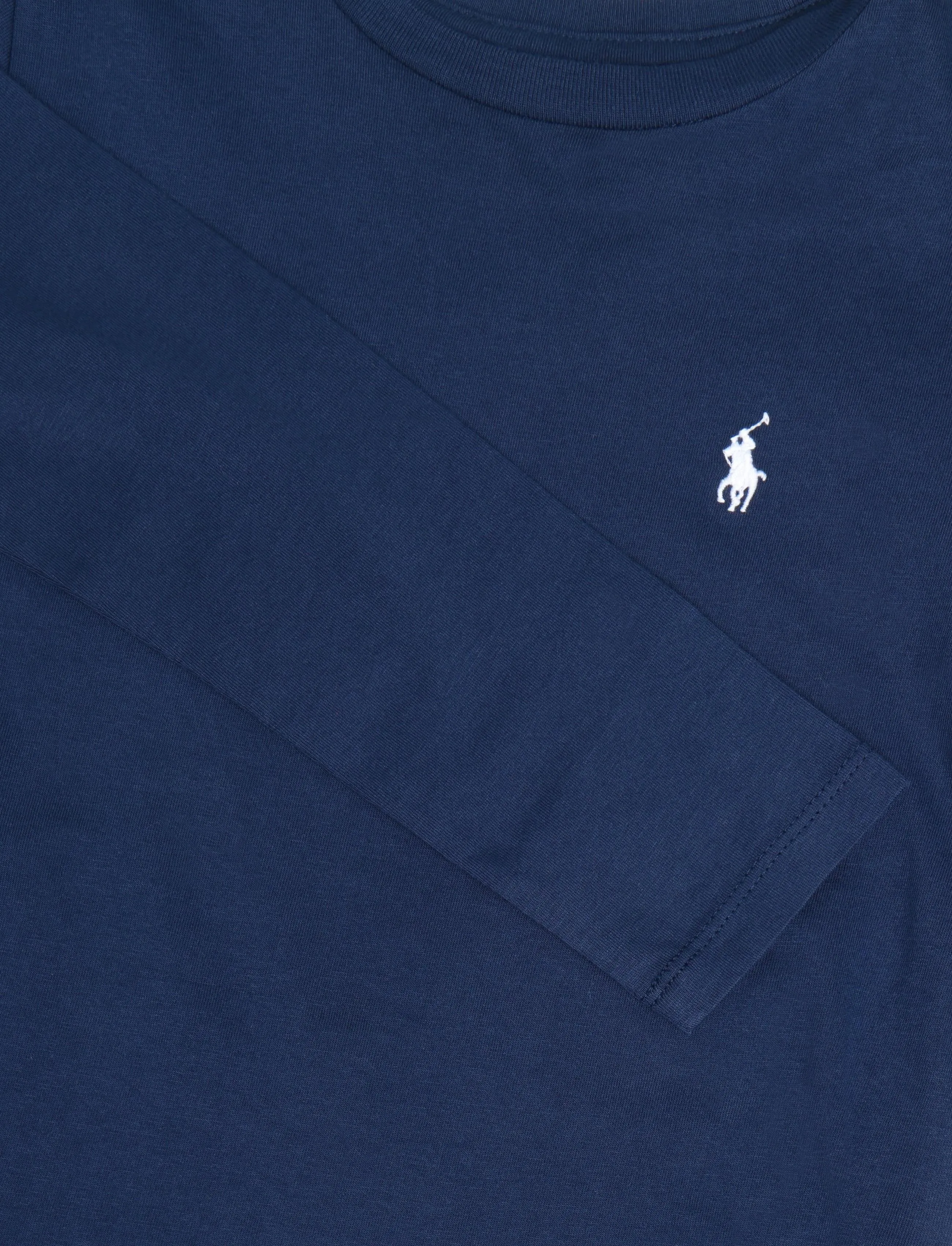 Ralph Lauren Kids - 30/1 JERSEY-TP-KNT - pikkade varrukatega t-särgid - newport navy w wh - 2
