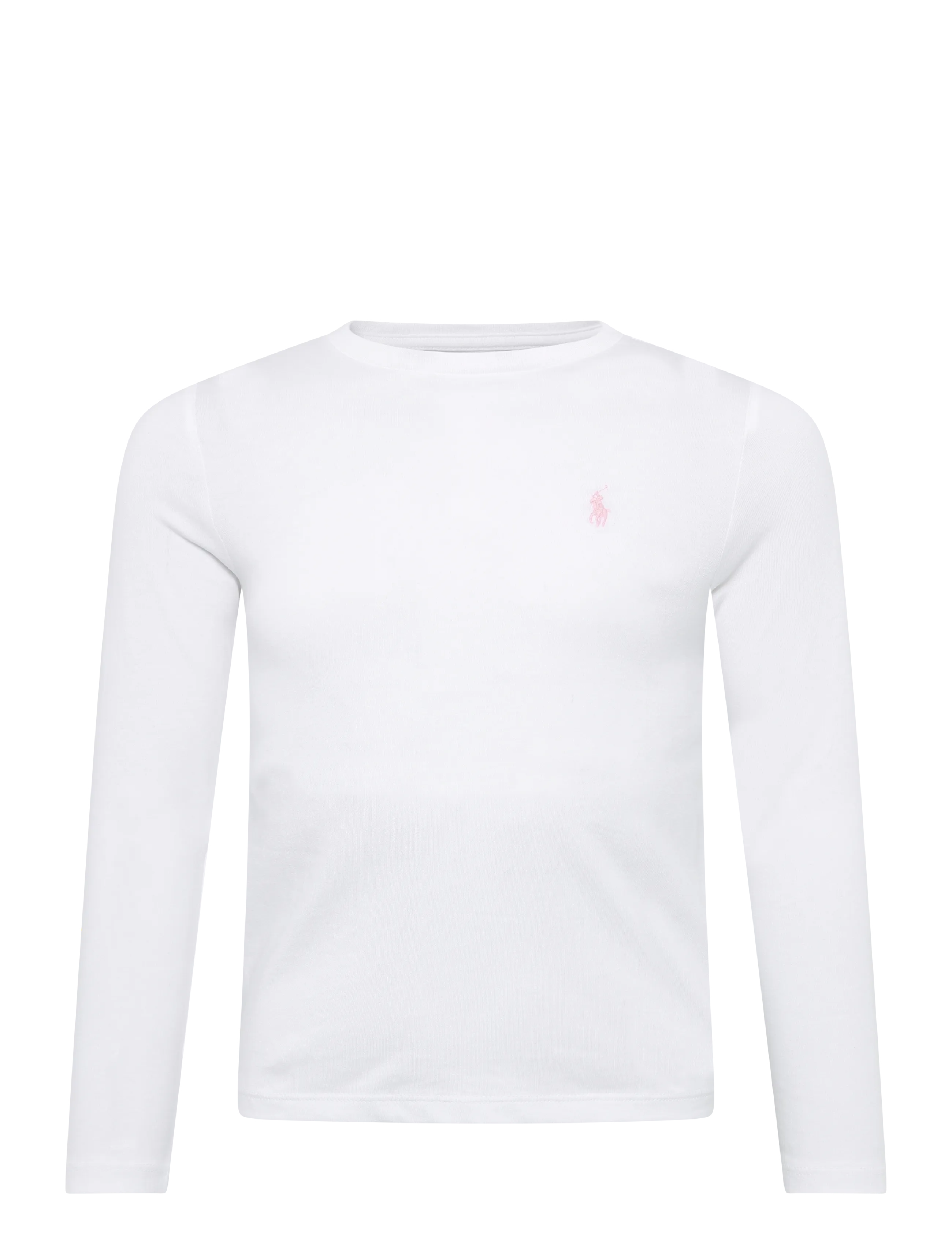 Ralph Lauren Kids 30/1 JERSEY-TP-KNT - Back to school - WHITE W HINT OF P / white
