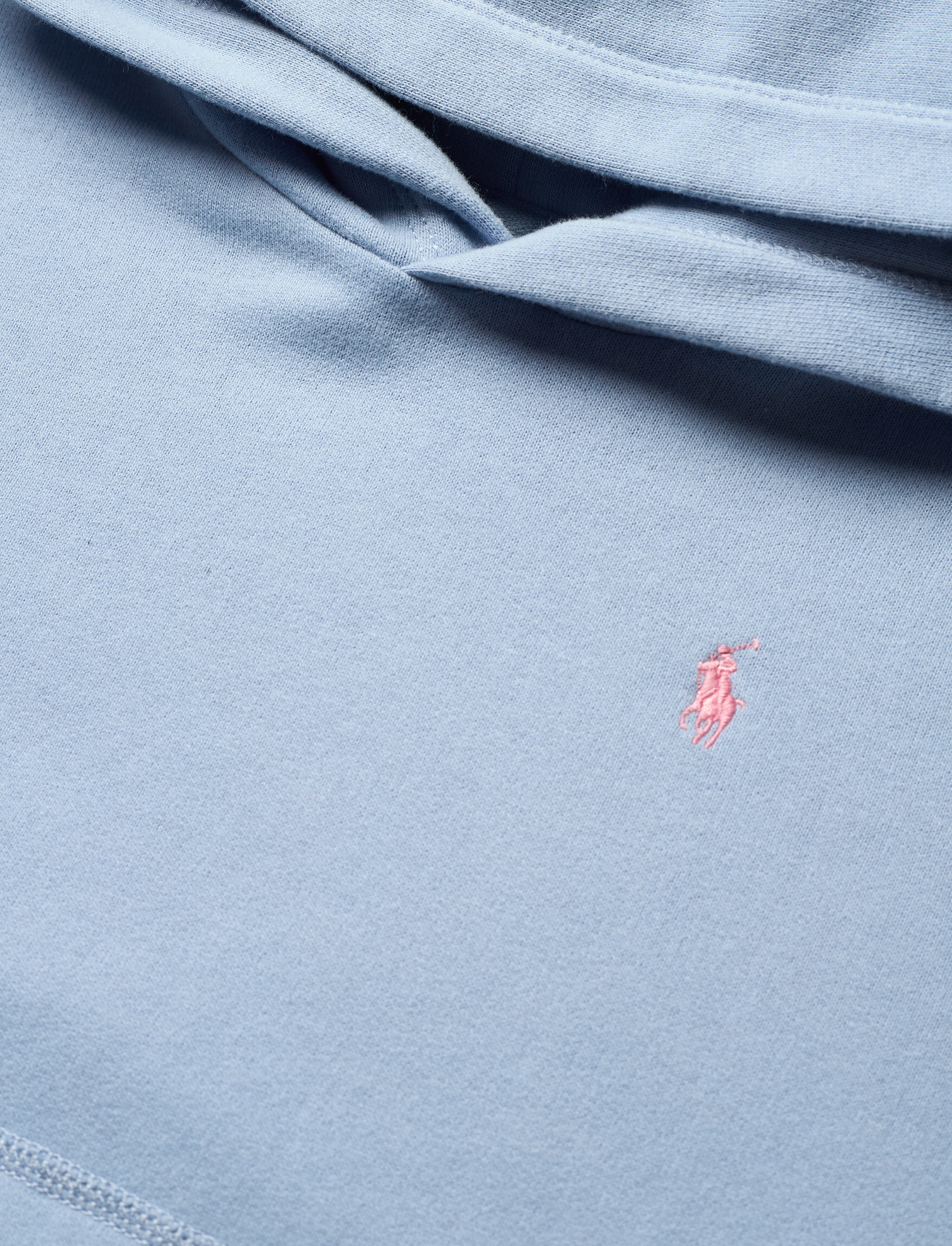 Ralph Lauren Kids - Logo Fleece Hoodie - chambray blue - 3