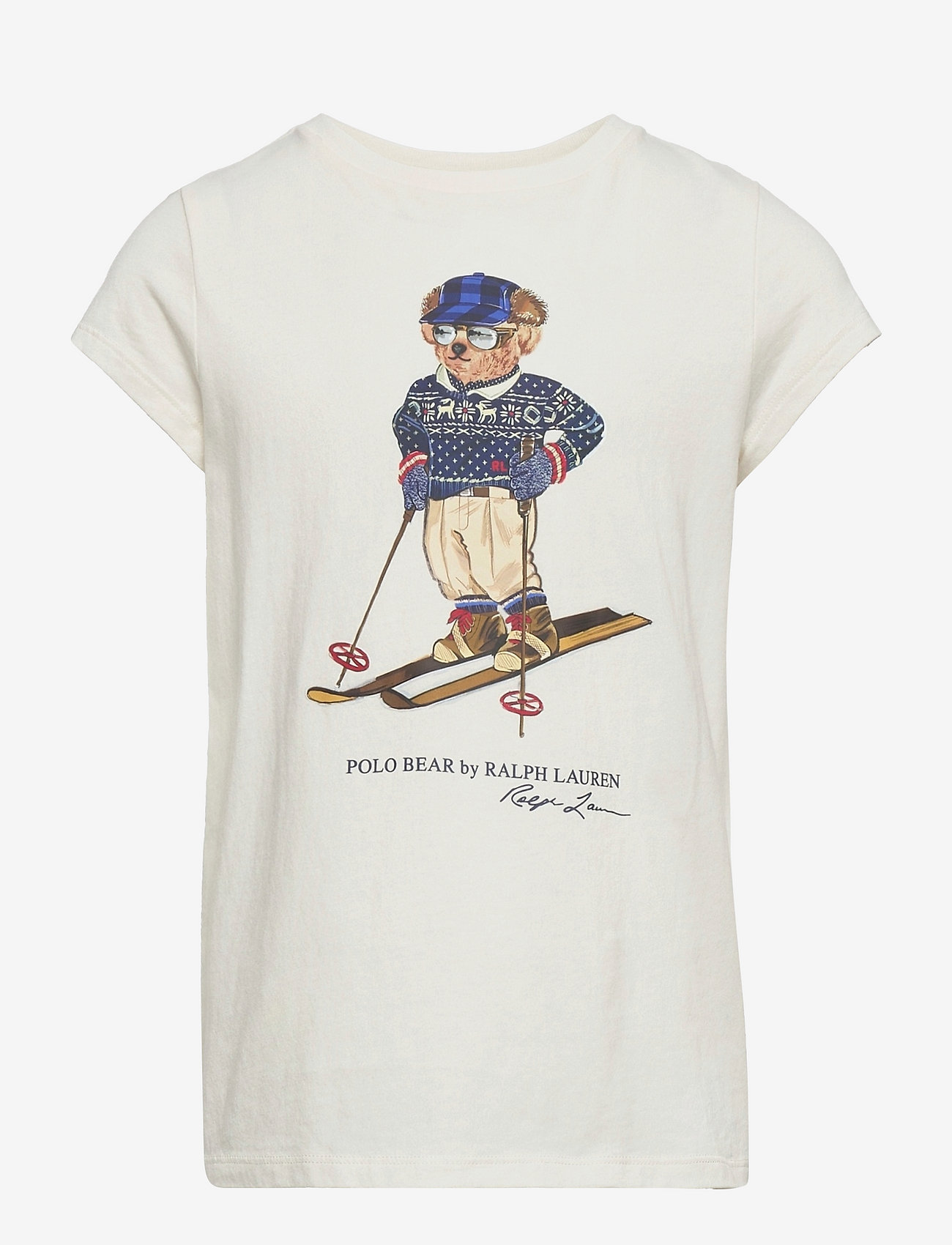 Ralph Lauren Kids - Polo Bear Cotton Jersey Tee - nevis - 0