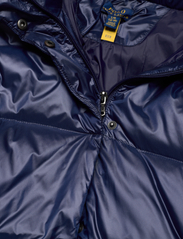 Ralph Lauren Kids - Water-Resistant Down Long Coat - pūkinės striukės - newport navy - 3