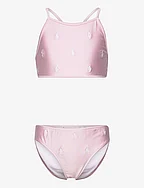 Polo Pony Two-Piece Swimsuit - HINT OF PINK