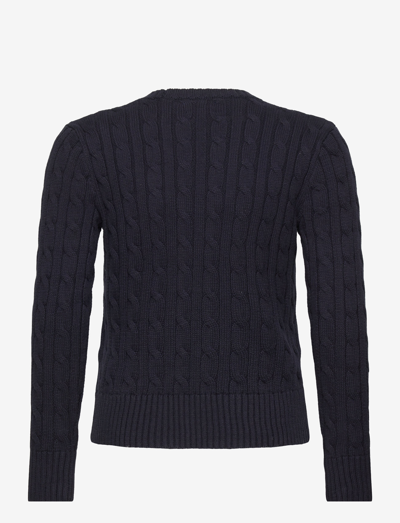 Ralph Lauren Kids - 20/2 COTTON-CABLE CN-TP-SWT - trøjer - rl navy w/ nevis - 2