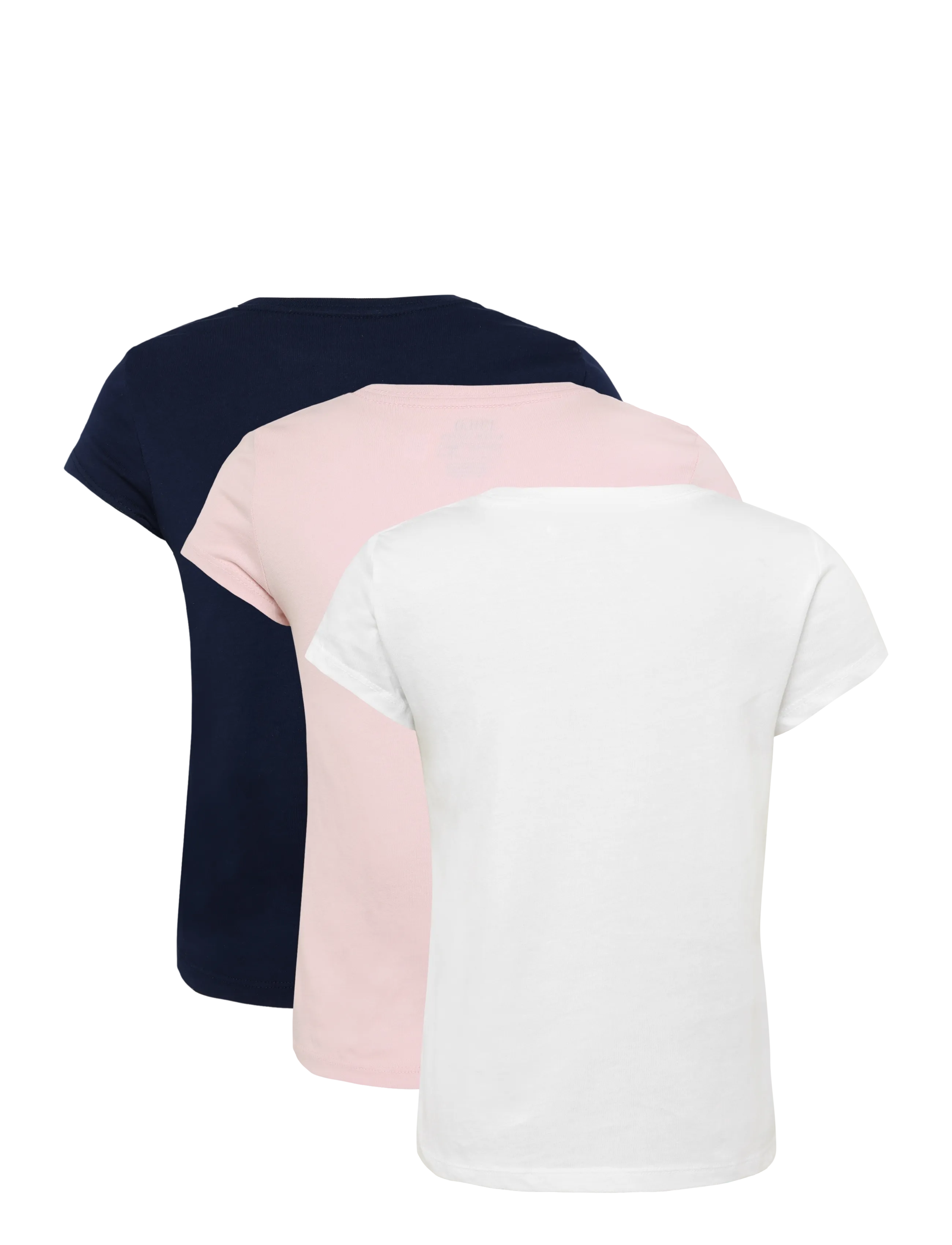 Ralph Lauren Kids - 30/1 JERSEY-TEE BUNDLE-ST-GBX - set med kortärmad t-shirt - white,hintofpink,newportnavy - 1