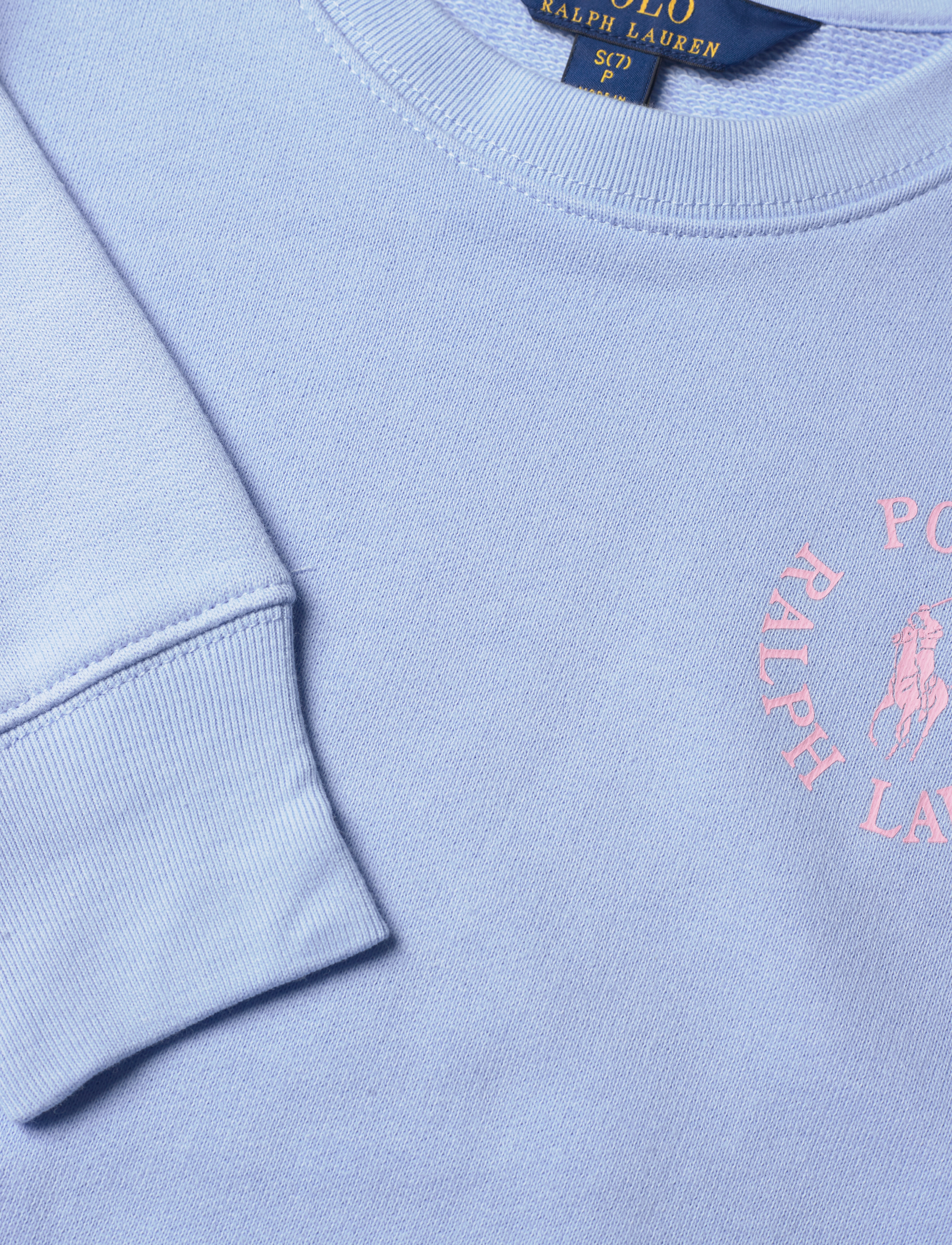 Ralph Lauren Kids - DRAPEY TERRY-BUBBLE PO CN-KN-SWS - baby blue - 2