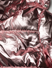 Ralph Lauren Kids - Metallic Water-Resistant Down Coat - polsterēts un stepēts - hint of pink - 3