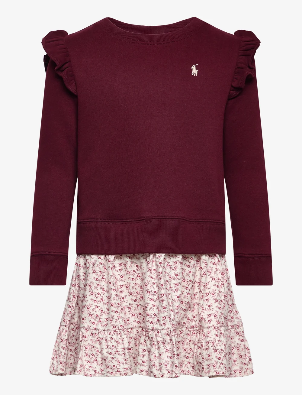 Fleece sweatshirt dress hotsell