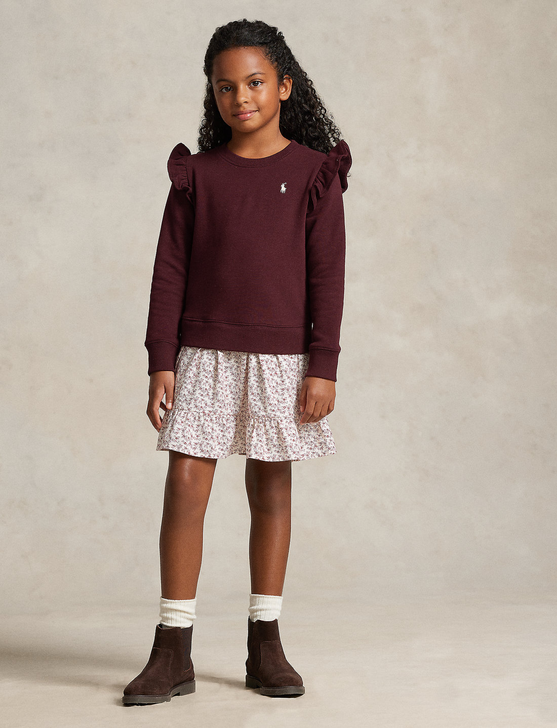 Fleece sweatshirt dress hotsell