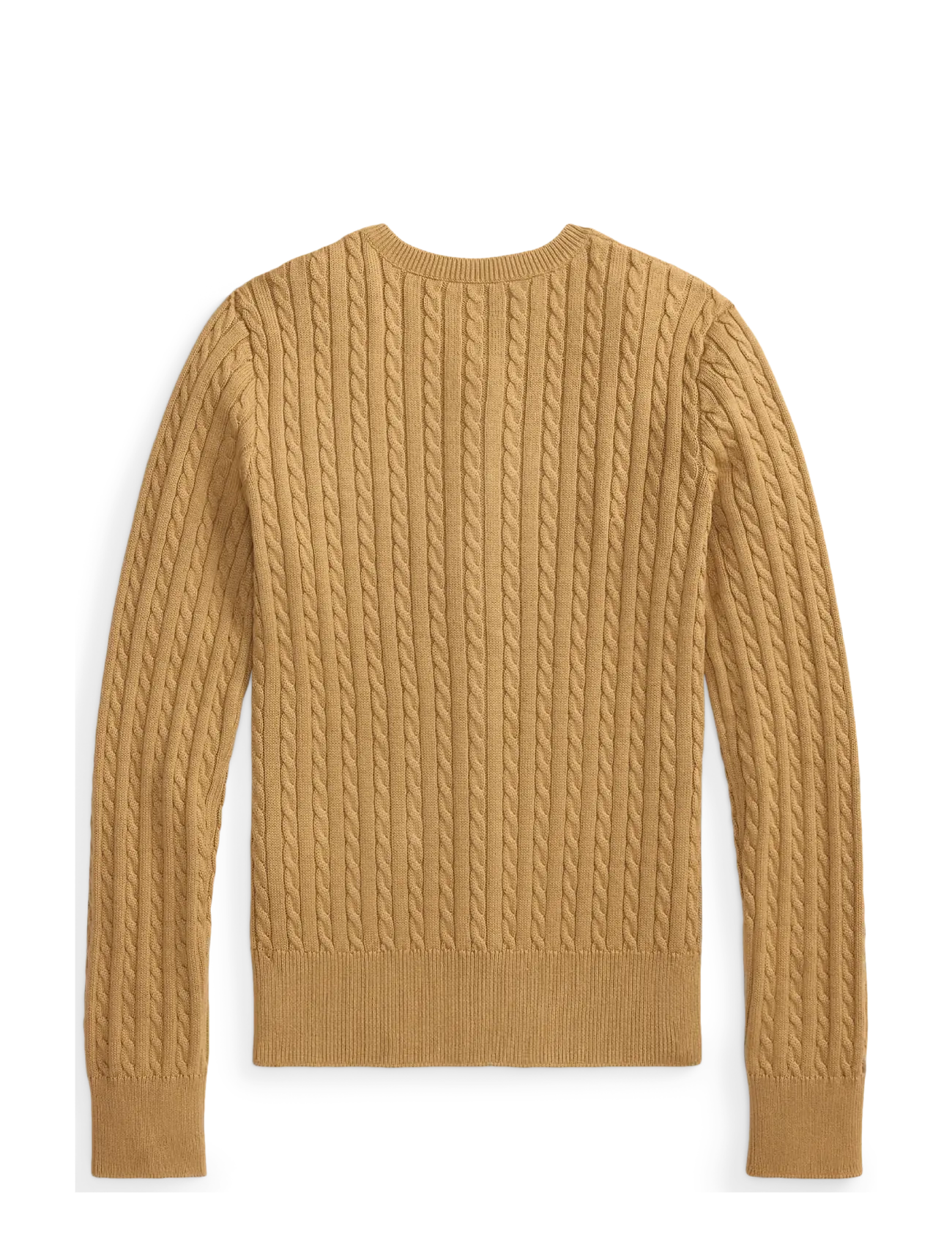 Ralph Lauren Kids - Polo Bear Mini-Cable Cotton Cardigan - kardiganid - berkshire tan - 2