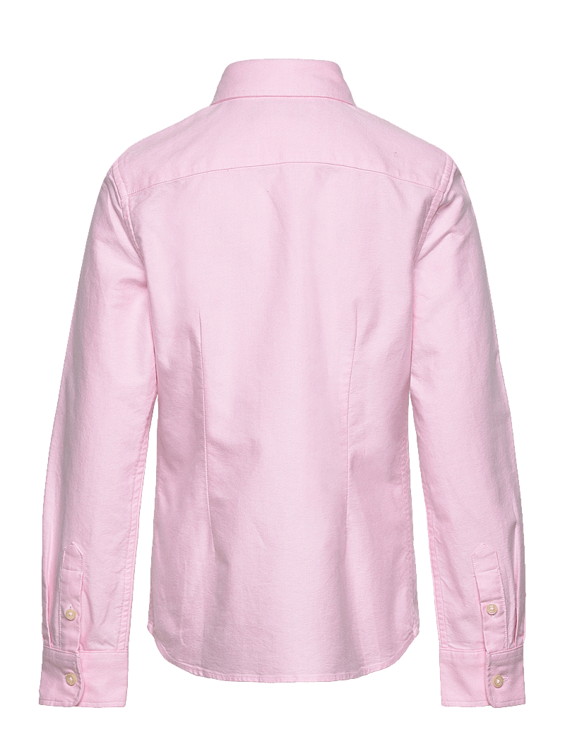 Ralph Lauren Kids - Cotton Oxford Shirt - langærmede skjorter - bath pink - 2