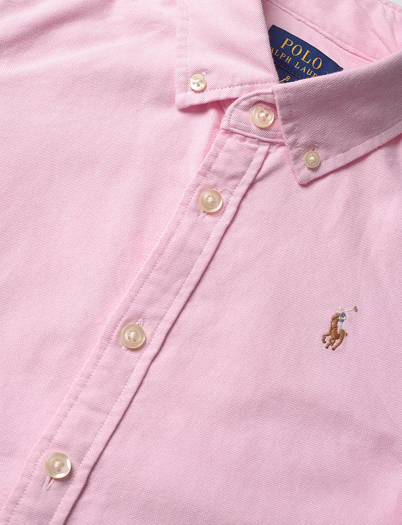 Ralph Lauren Kids - Cotton Oxford Shirt - langærmede skjorter - bath pink - 5