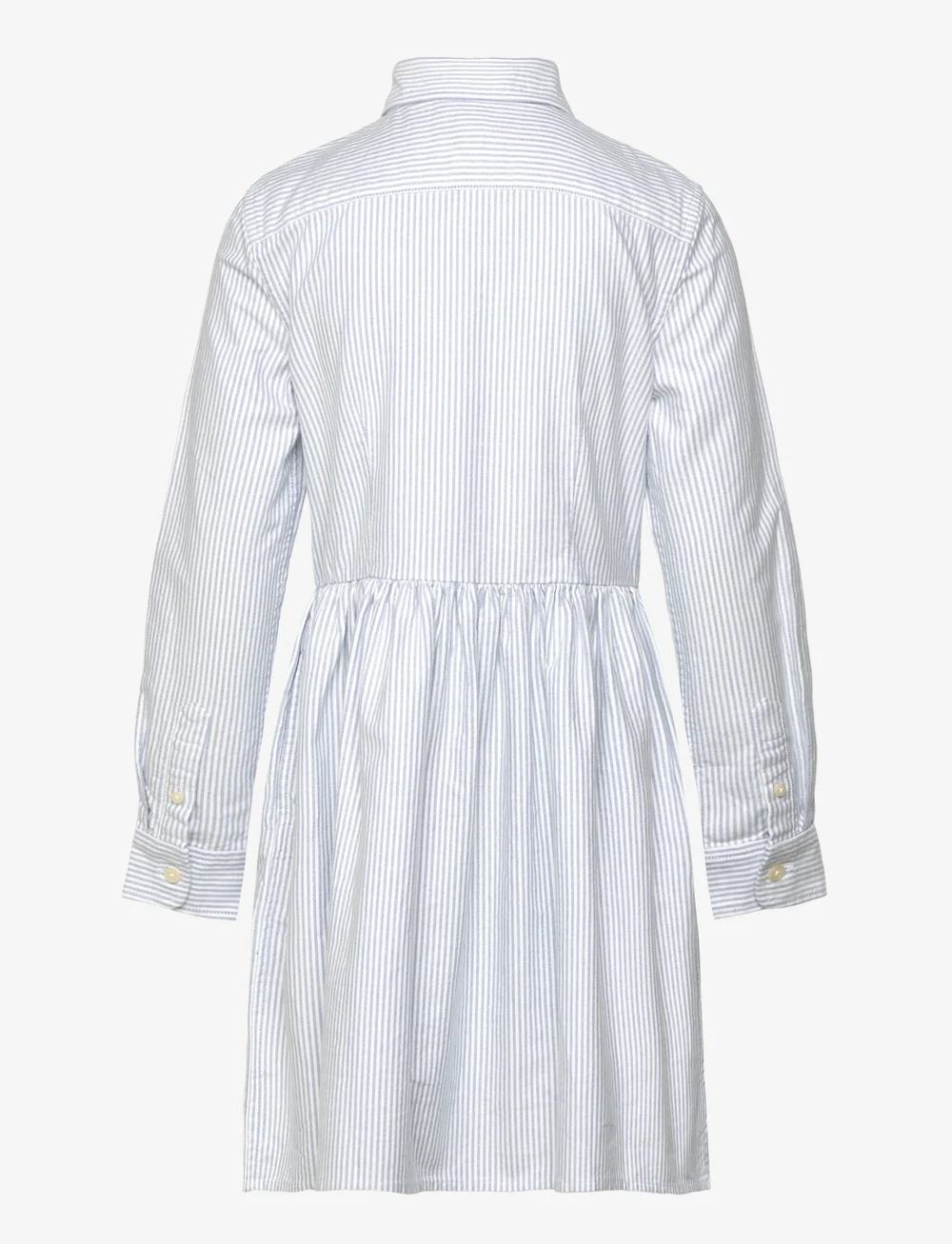 Ralph Lauren Kids - CLASSIC OXFORD-WEYLYNSTRPDR-DR-DAD - langærmede hverdagskjoler - bsr blue/white - 1