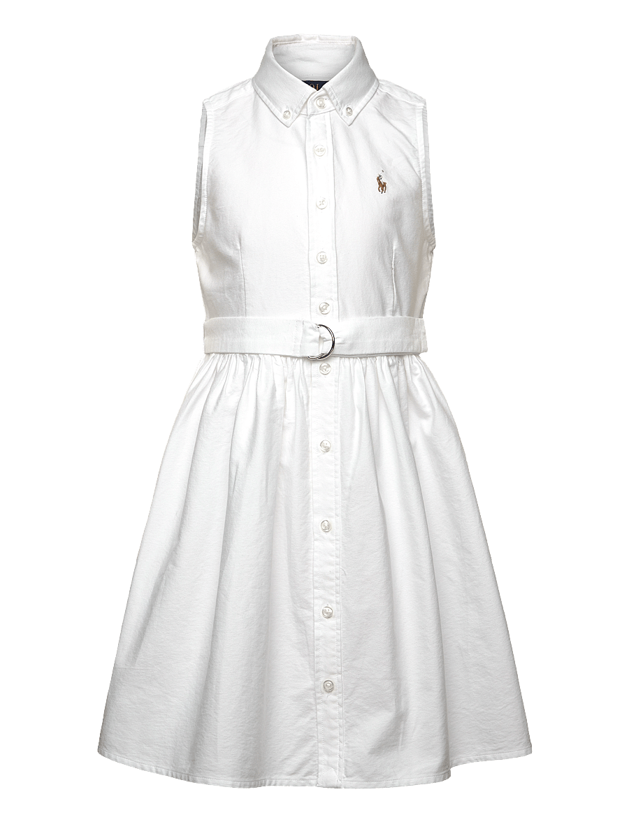Ralph Lauren Kids - CLASSIC OXFORD-LATOYIAOXFSD-DR-DAD - robes décontractées sans manches - bsr white - 1