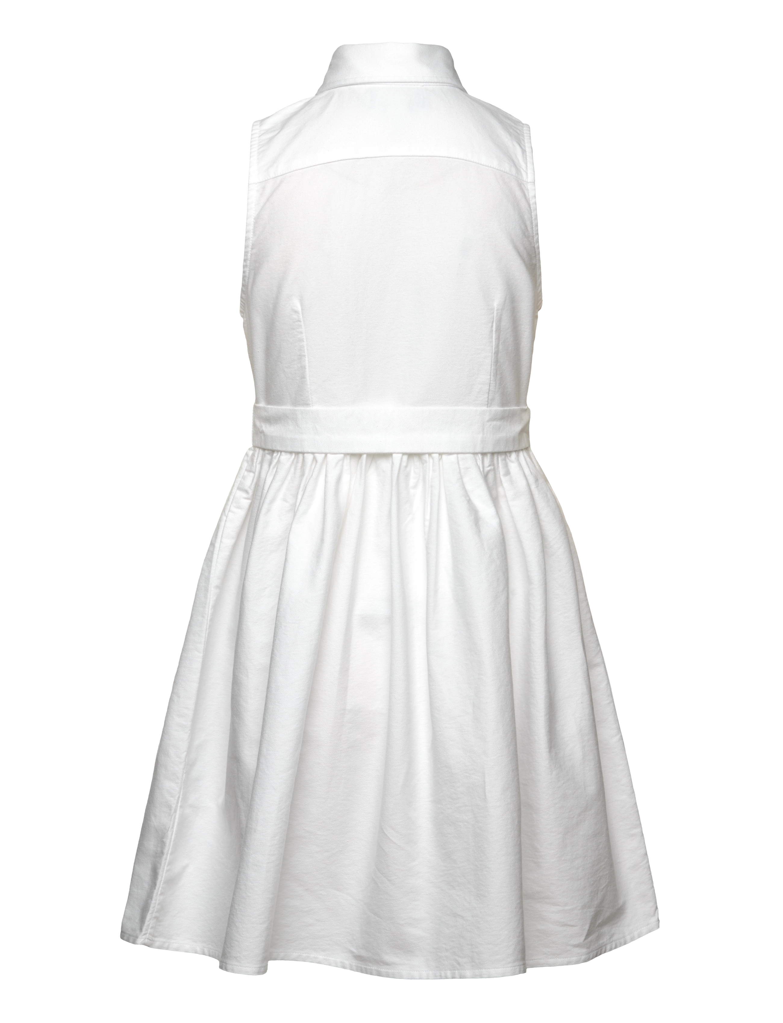 Ralph Lauren Kids - CLASSIC OXFORD-LATOYIAOXFSD-DR-DAD - robes décontractées sans manches - bsr white - 2