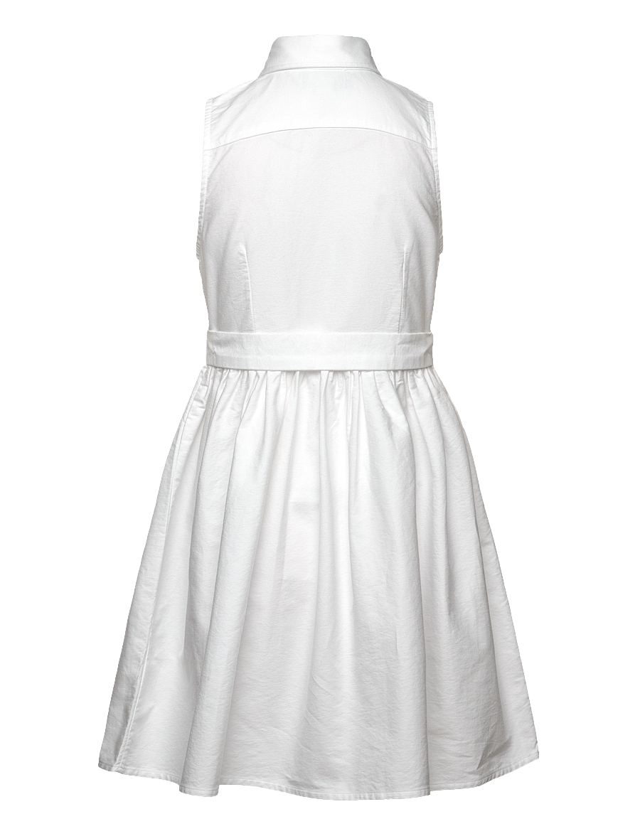 Ralph Lauren Kids - CLASSIC OXFORD-LATOYIAOXFSD-DR-DAD - robes décontractées sans manches - bsr white - 2
