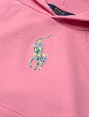 Ralph Lauren Kids - Floral Big Pony Terry Hoodie - hupparit - florida pink - 2