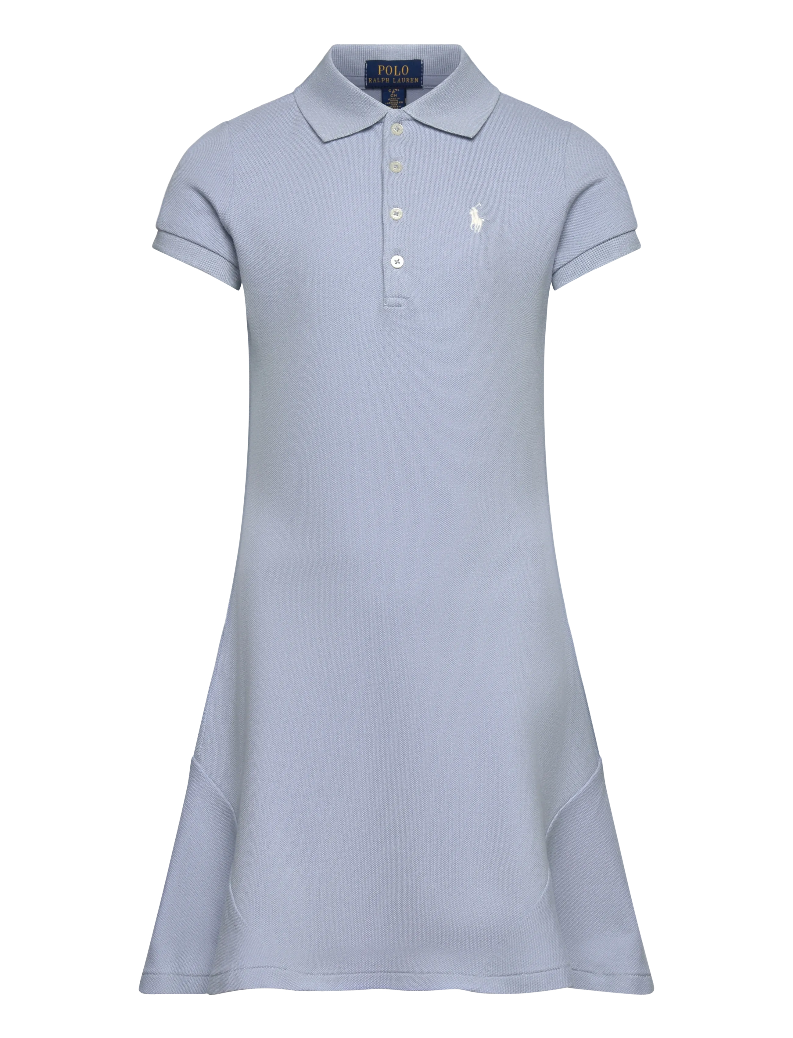 Ralph Lauren Kids Stretch Mesh Polo Dress - Kleider - ESTATE BLUE / blue