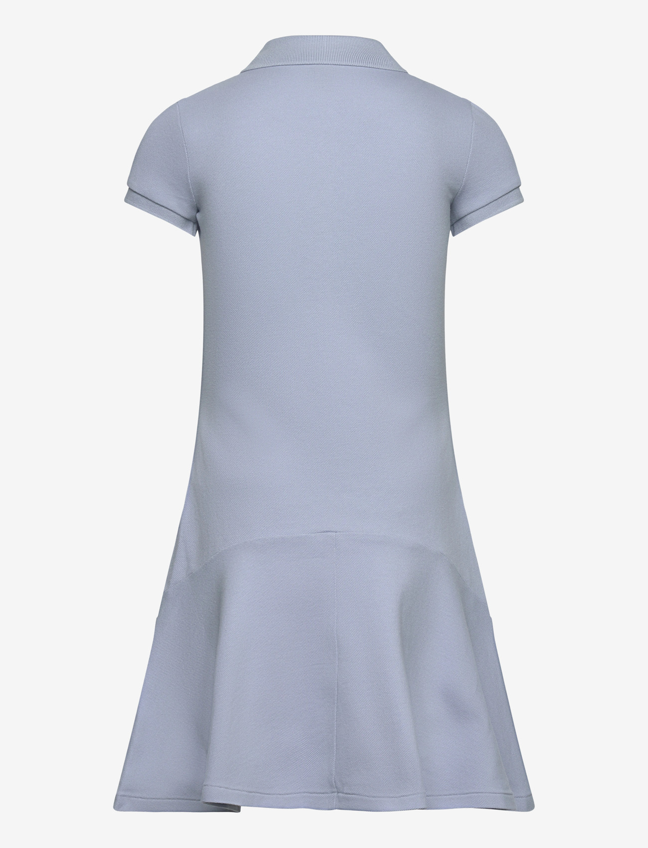 Ralph Lauren Kids - Stretch Mesh Polo Dress - kurzärmelige freizeitkleider - estate blue - 1
